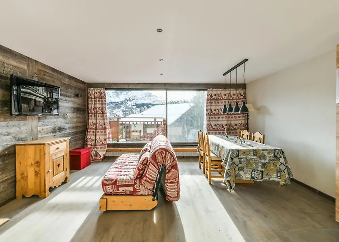 T3 Renove Au Pied Des Pistes Avec Parking - 1850 - Fr-1-514-46 谷雪维尔